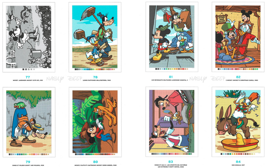 Розмальовка за номерами Coloriages mysteres Mickey and Friends 76 фото
