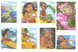 Розмальовка за номерами Coloriages mysteres Vaiana 77 фото 7