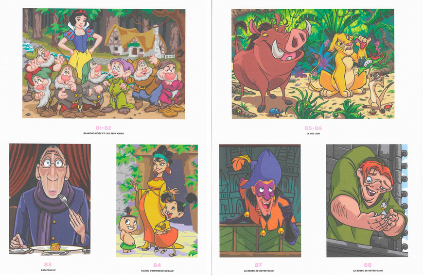 Розмальовка за номерами Coloriages myst&egrave;res Les Grands classiques Tome 11 27 фото