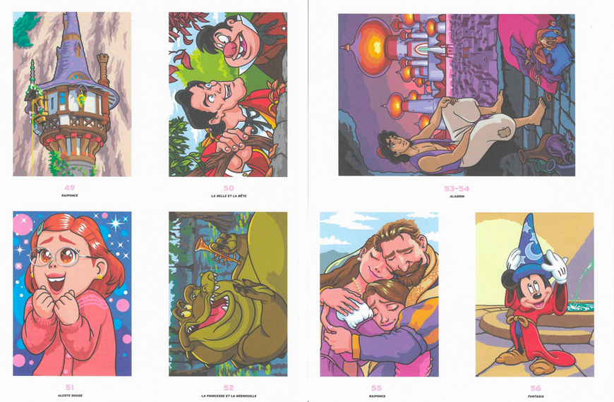 Розмальовка за номерами Coloriages myst&egrave;res Les Grands classiques Tome 11 27 фото
