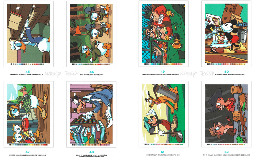 Розмальовка за номерами Coloriages mysteres Mickey and Friends PL 92 фото