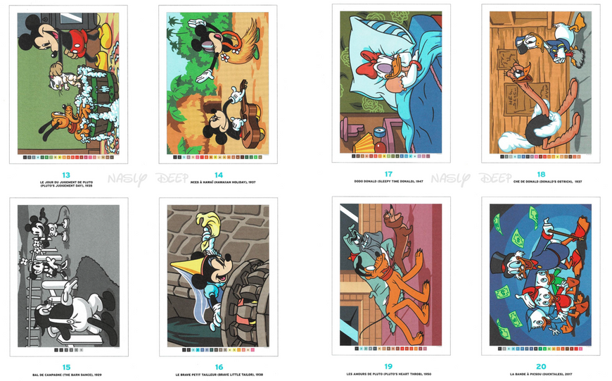 Розмальовка за номерами Coloriages mysteres Mickey and Friends PL 92 фото