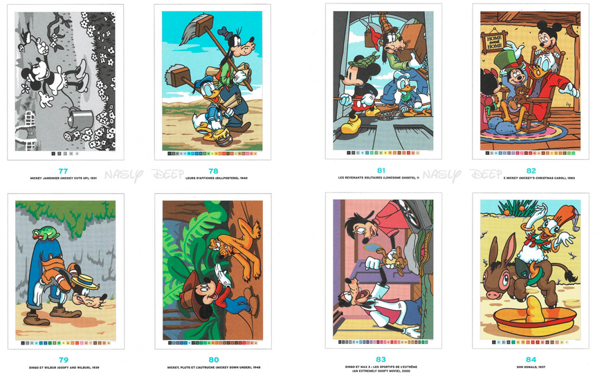 Розмальовка за номерами Coloriages mysteres Mickey and Friends PL 92 фото