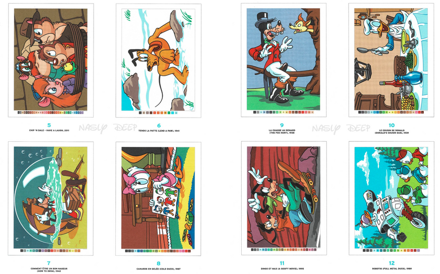Розмальовка за номерами Coloriages mysteres Mickey and Friends PL 92 фото