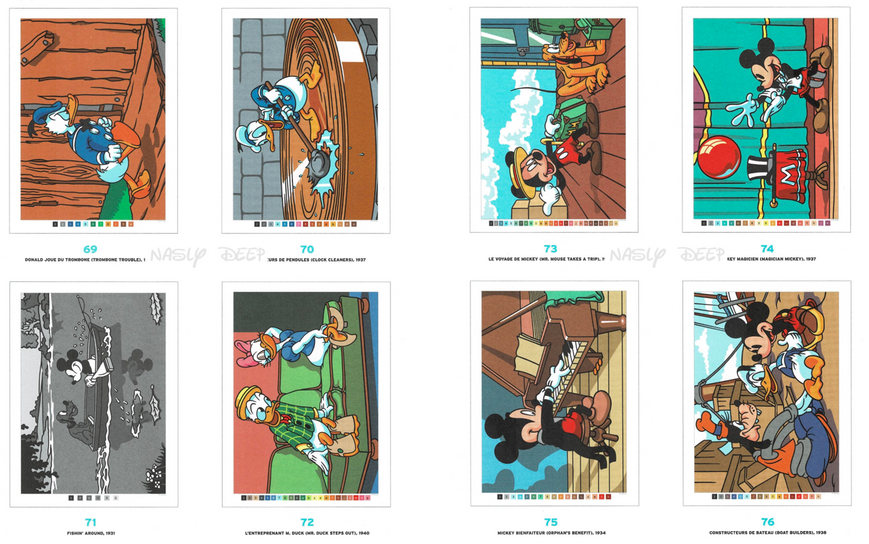 Розмальовка за номерами Coloriages mysteres Mickey and Friends PL 92 фото
