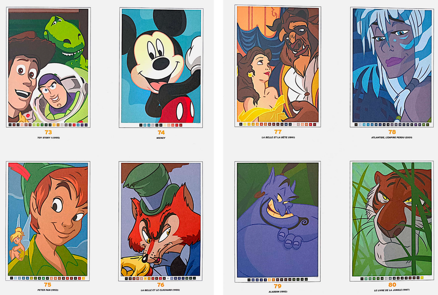 Творчий набір: розмальовка за номерами Coloriages Myst&egrave;res Les Grands classiques Best of і маркери 72 шт 236 фото