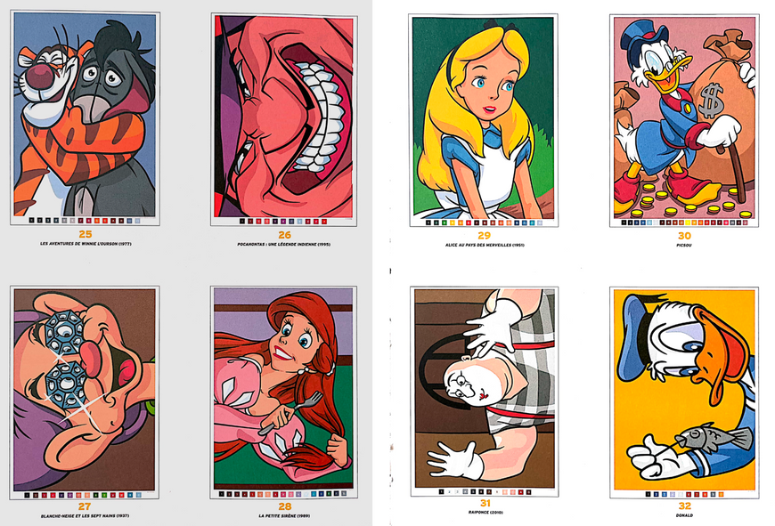 Творчий набір: розмальовка за номерами Coloriages Myst&egrave;res Les Grands classiques Best of і маркери 72 шт 236 фото