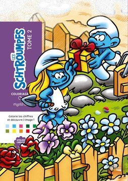 Розмальовка за номерами Coloriages mysteres Schtroumpfs: Tome 2 79 фото