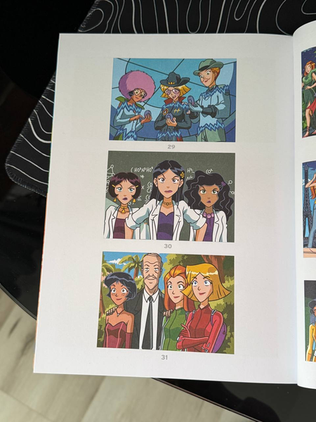 Розмальовка за номерами Coloriages mysteres: Totally Spies 273 фото