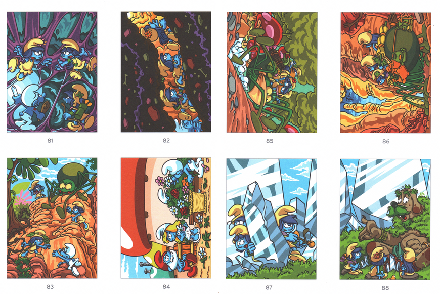 Розмальовка за номерами Coloriages mysteres Schtroumpfs: Tome 2 79 фото