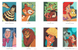 Розмальовка за номерами Coloriages myst&egrave;res Portraits 31 фото 3