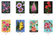 Розмальовка за номерами Coloriages myst&egrave;res Fleurs PL 81 фото 7