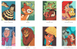 Розмальовка за номерами Coloriages myst&egrave;res Portraits PL 32 фото 5
