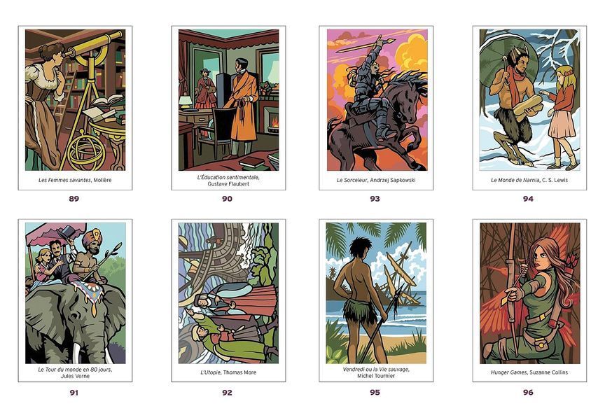Розмальовка за номерами Coloriages myst&egrave;res - Les grands classiques de la litt&eacute;rature 334 фото