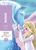 Розмальовка за номерами Coloriages myst&egrave;res Chevaux / Польське видання 83 фото