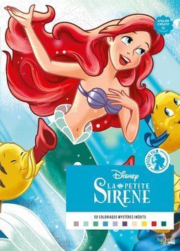 Розмальовка за номерами Coloriages myst&egrave;res La Petite Sir&egrave;ne 335 фото