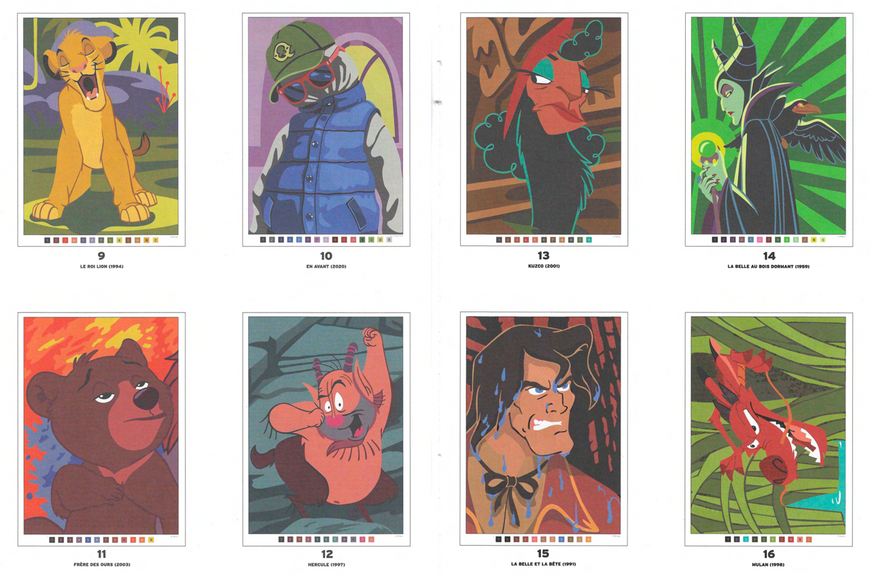 Розмальовка за номерами Coloriages myst&egrave;res Les Grands classiques Tome 9 33 фото