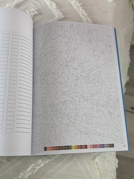 Розмальовка Hachette за номерами Coloriages mysteres Raiponce 181 фото