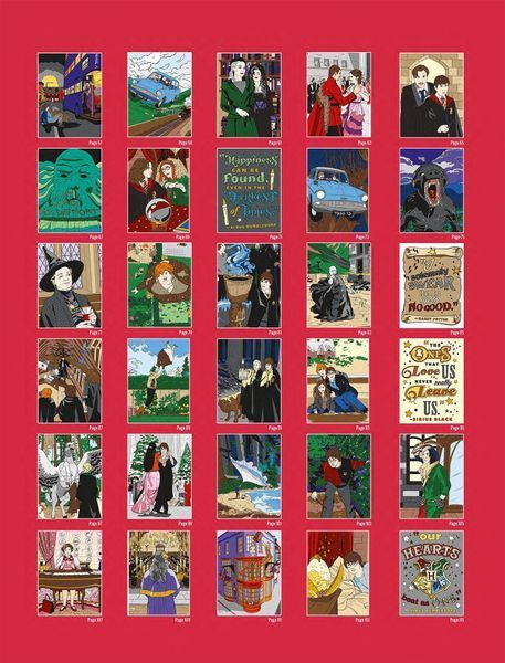 Розмальовка за номерами Harry Potter au num&eacute;ro 84 фото