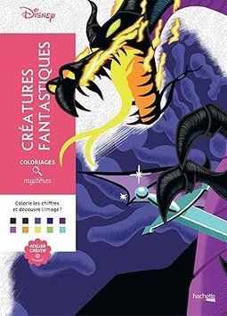 Розмальовка за номерами Coloriages myst&egrave;res Cr&eacute;atures fantastiques 337 фото