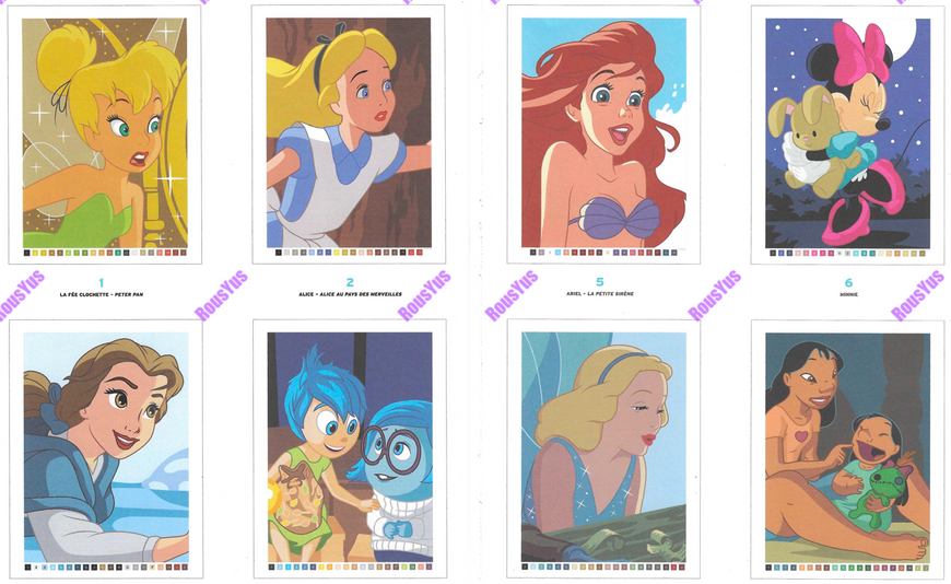 Розмальовка за номерами Coloriages myst&egrave;res Girl Power Pl 35 фото