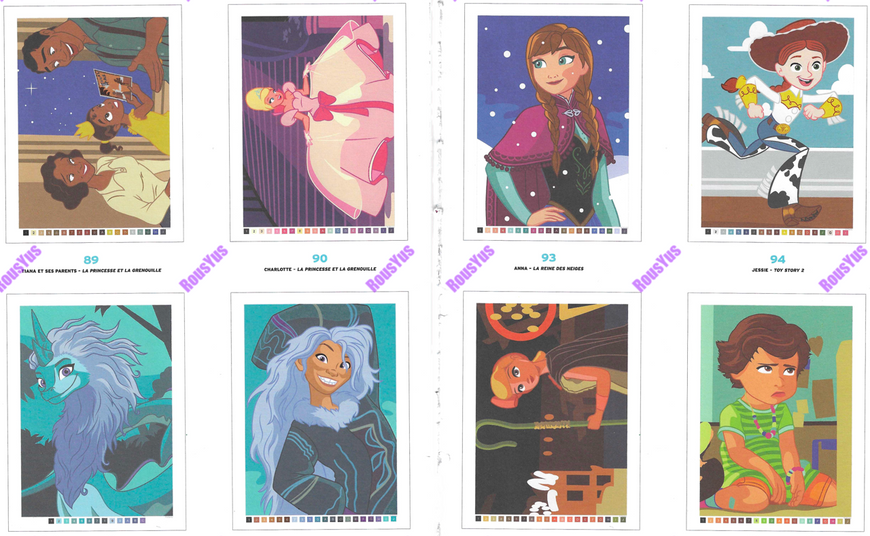 Розмальовка за номерами Coloriages myst&egrave;res Girl Power Pl 35 фото