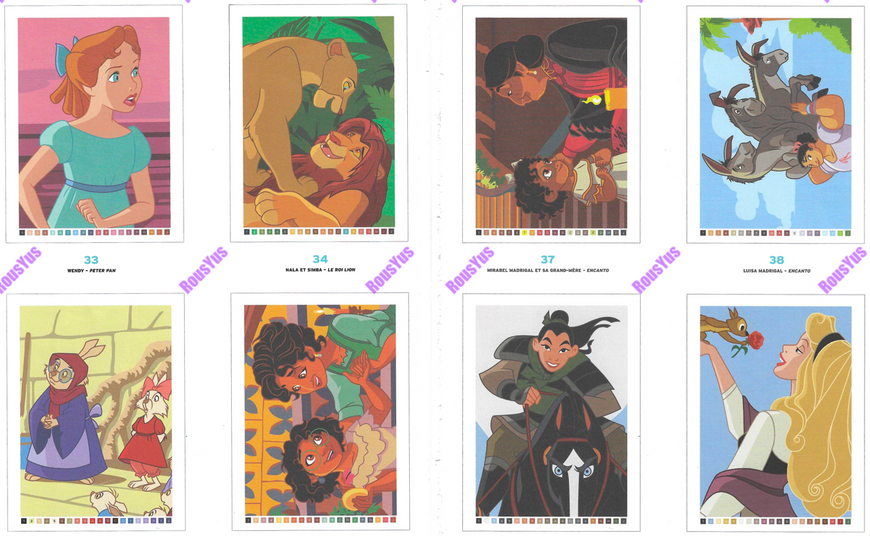 Розмальовка за номерами Coloriages myst&egrave;res Girl Power Pl 35 фото