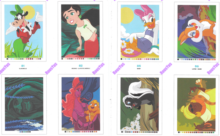 Розмальовка за номерами Coloriages myst&egrave;res Girl Power Pl 35 фото