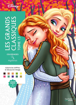 Розмальовка за номерами Coloriages mysteres Grands classiques Tome 13 233 фото