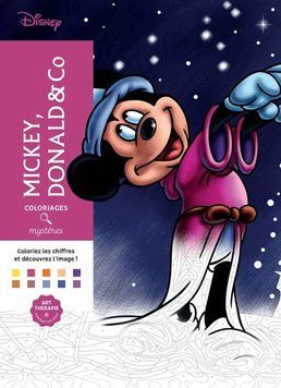 Розмальовка за номерами Coloriages Myst&egrave;res Disney Mickey, Donald & Co 339 фото