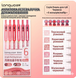 Акрилові ручки 6 кольорів Languo Lip Glaze Red 190 фото 2