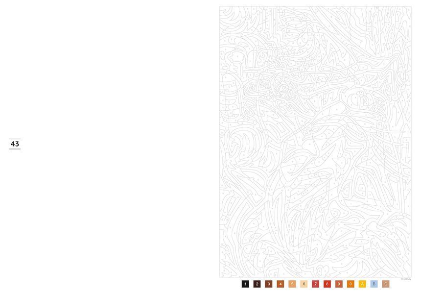 Колекційна розмальовка за номерами Coloriages mysteres Grands classiques Tome 1 88 фото