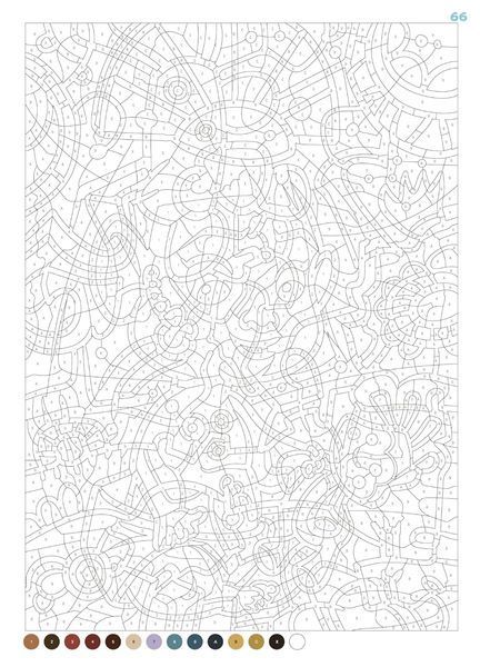 Розмальовка за номерами Coloriages myst&egrave;res Babies PL 44 фото